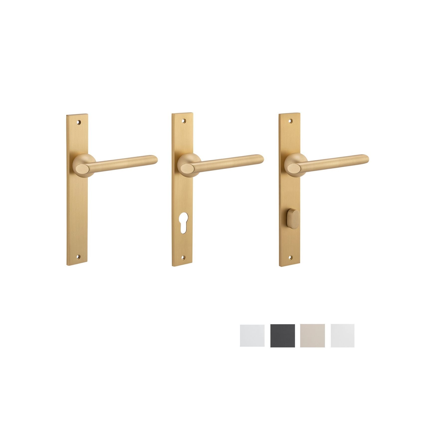 Bankston Sans Arc Futurismo Door Lever Handle