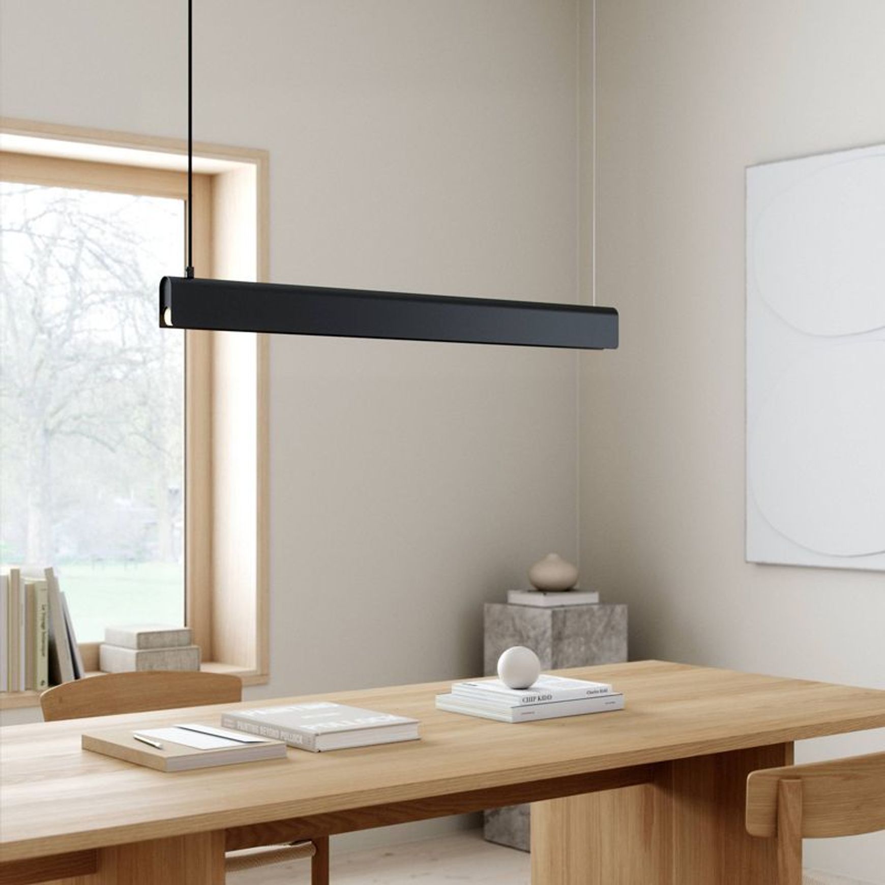 Beau 100 Pendant Black