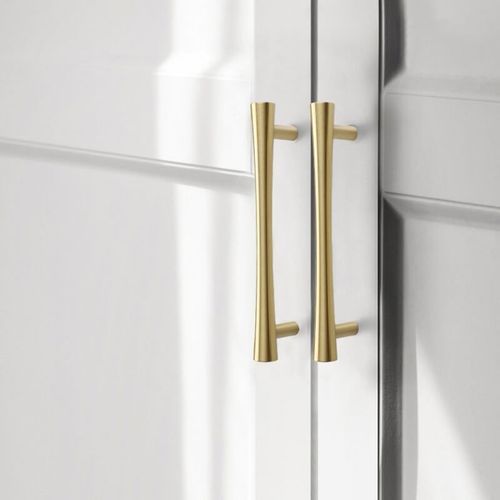 Manly Tapered Solid Brass Kitchen Handles