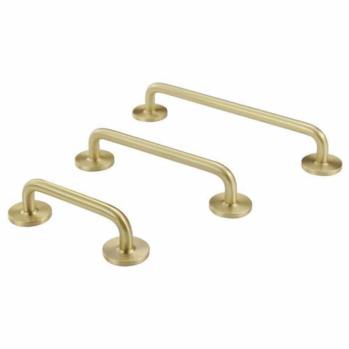 kitchen drawer handles whitehaven solid brass