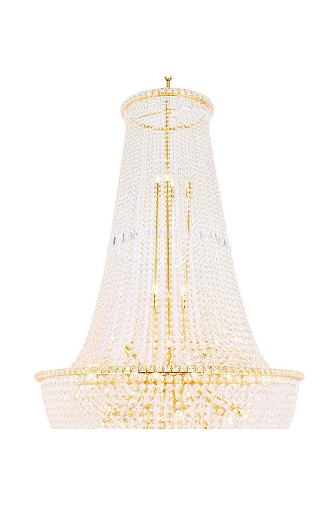 Empress Crystal Basket Chandelier - Gold - 45 Light