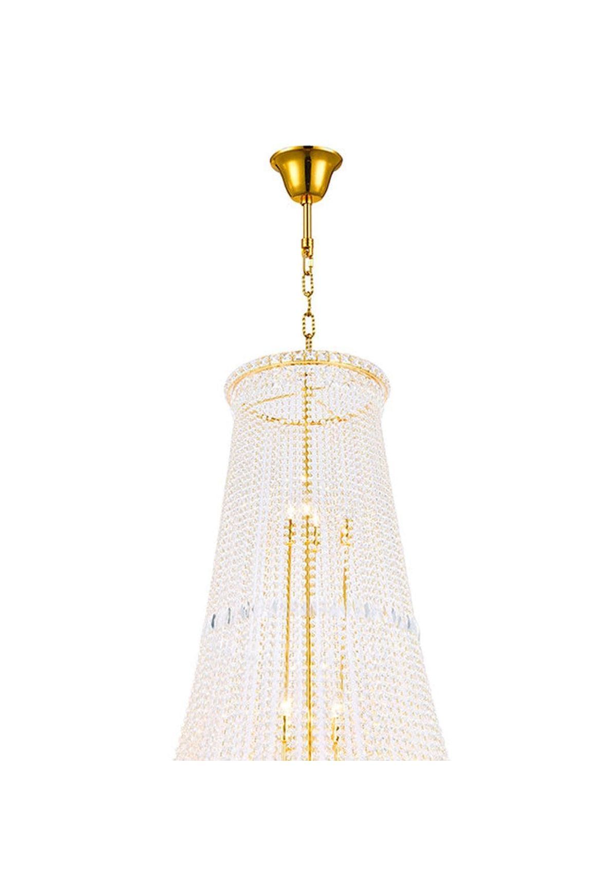 Empress Crystal Basket Chandelier - Gold - 45 Light