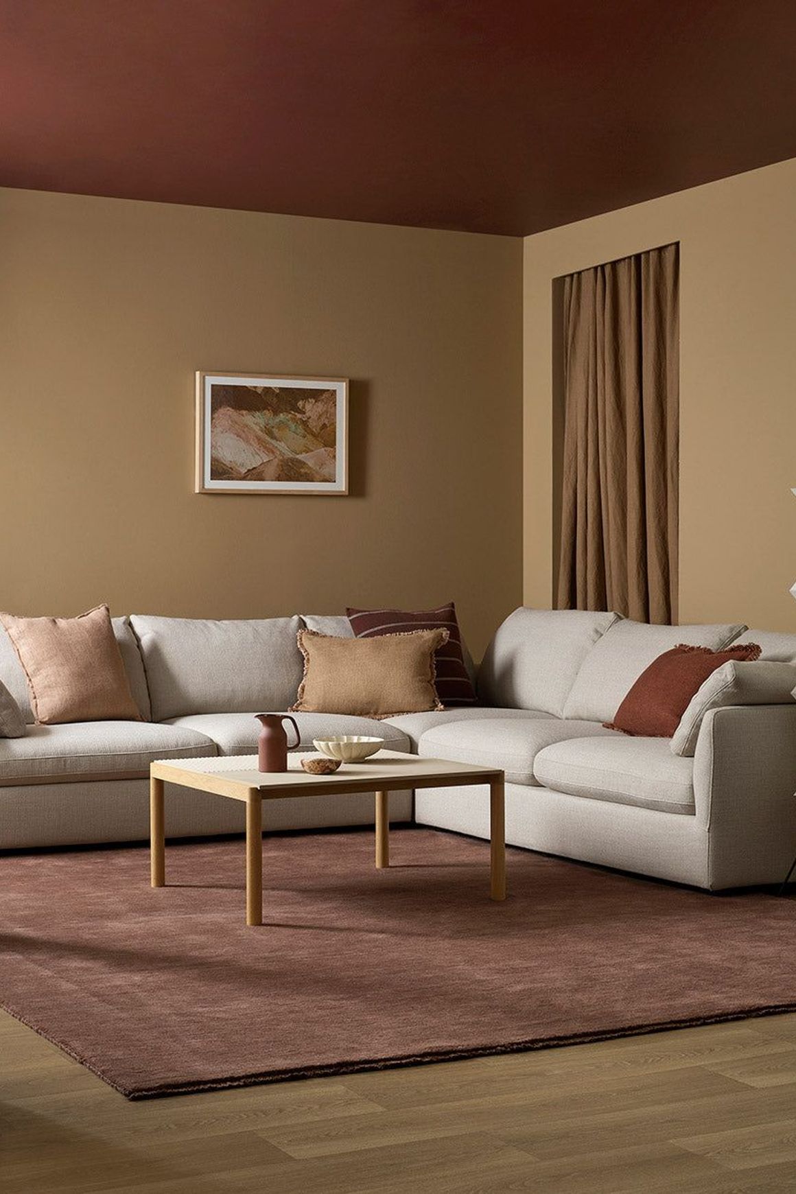 Baya Juno Cushion - Mulberry