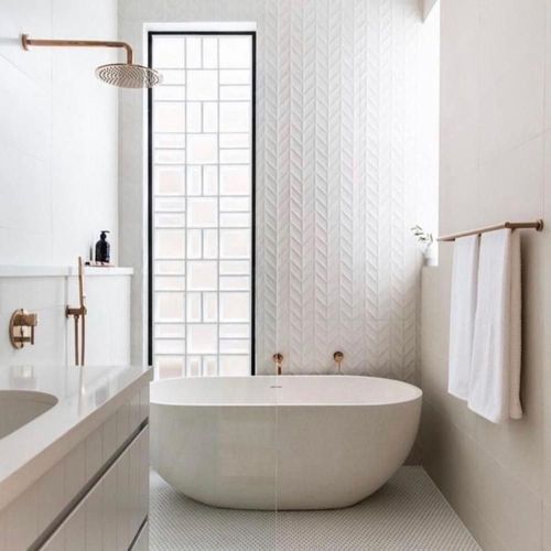 Pietra Bianca Bella Freestanding Stone Bath