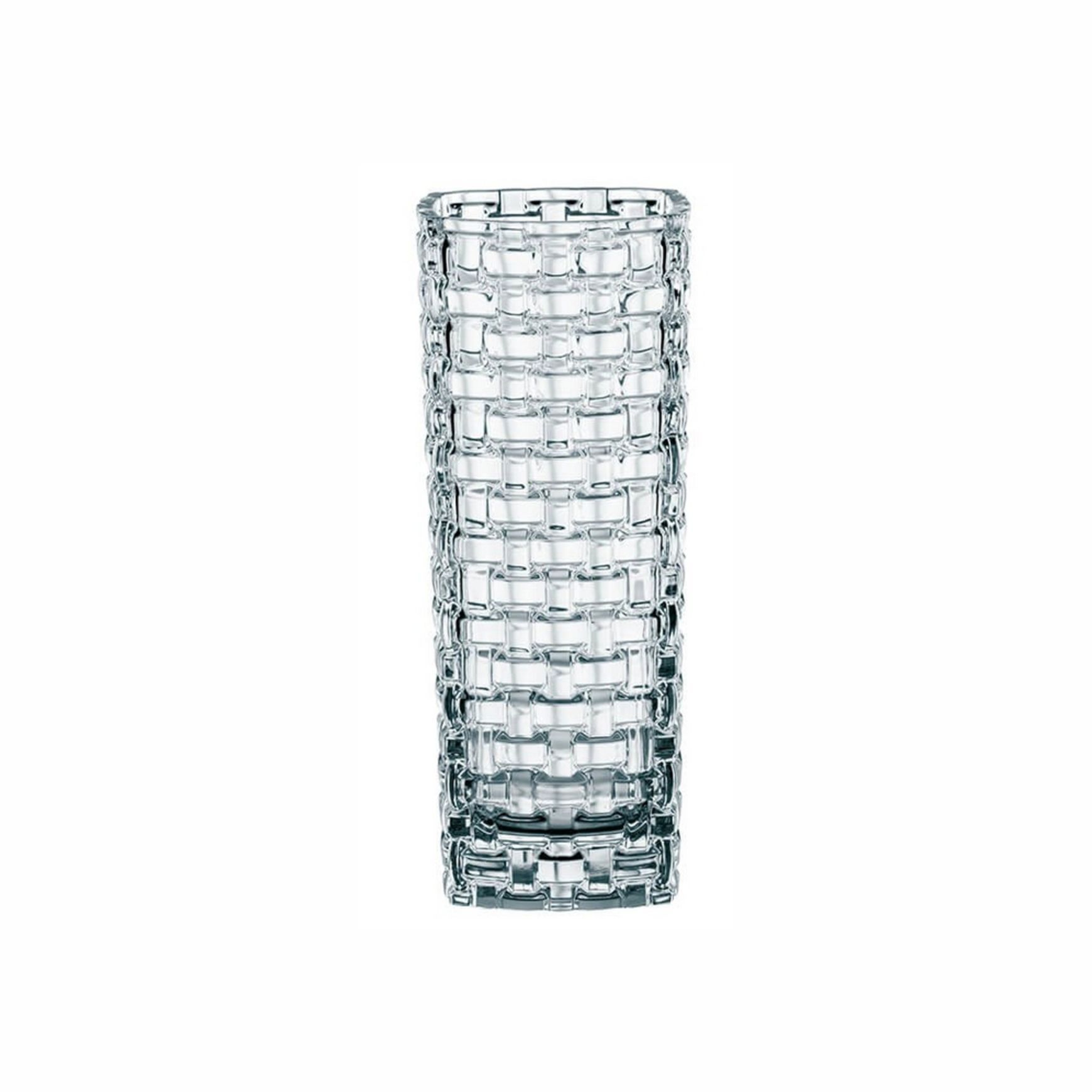 Bossa Nova Crystal Basket Vases