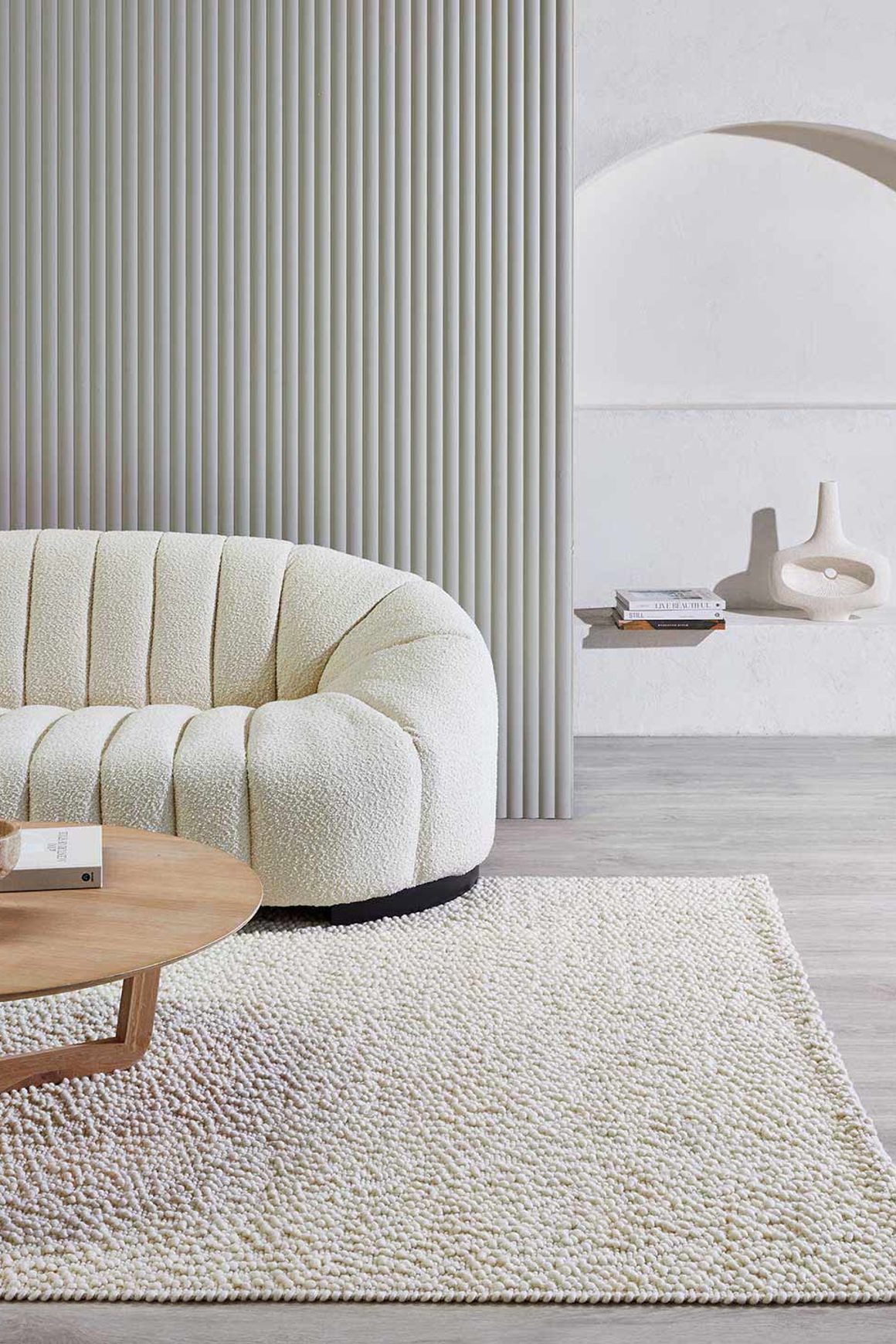 Boucle Rug | Ivory