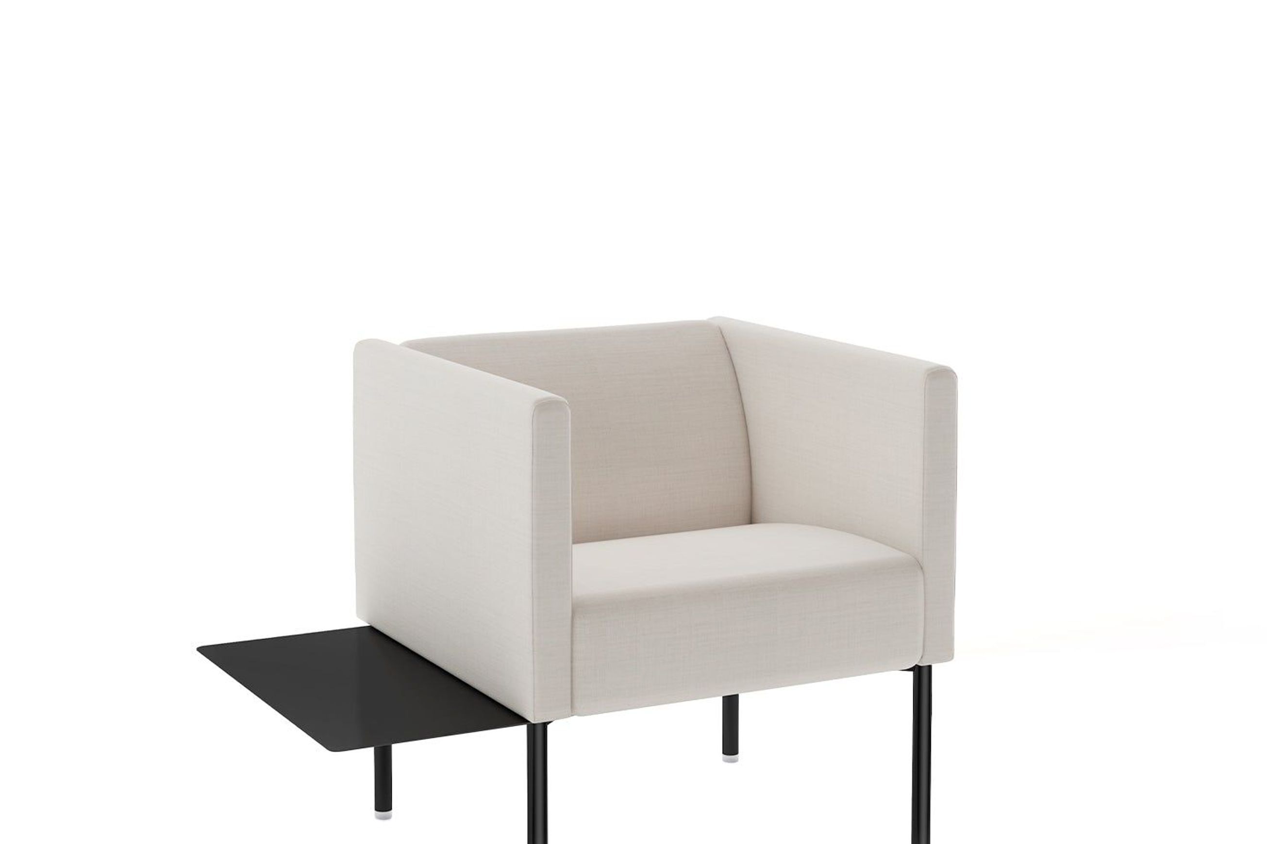 Brix Armchair - Narrow Arm & Auxiliary Table