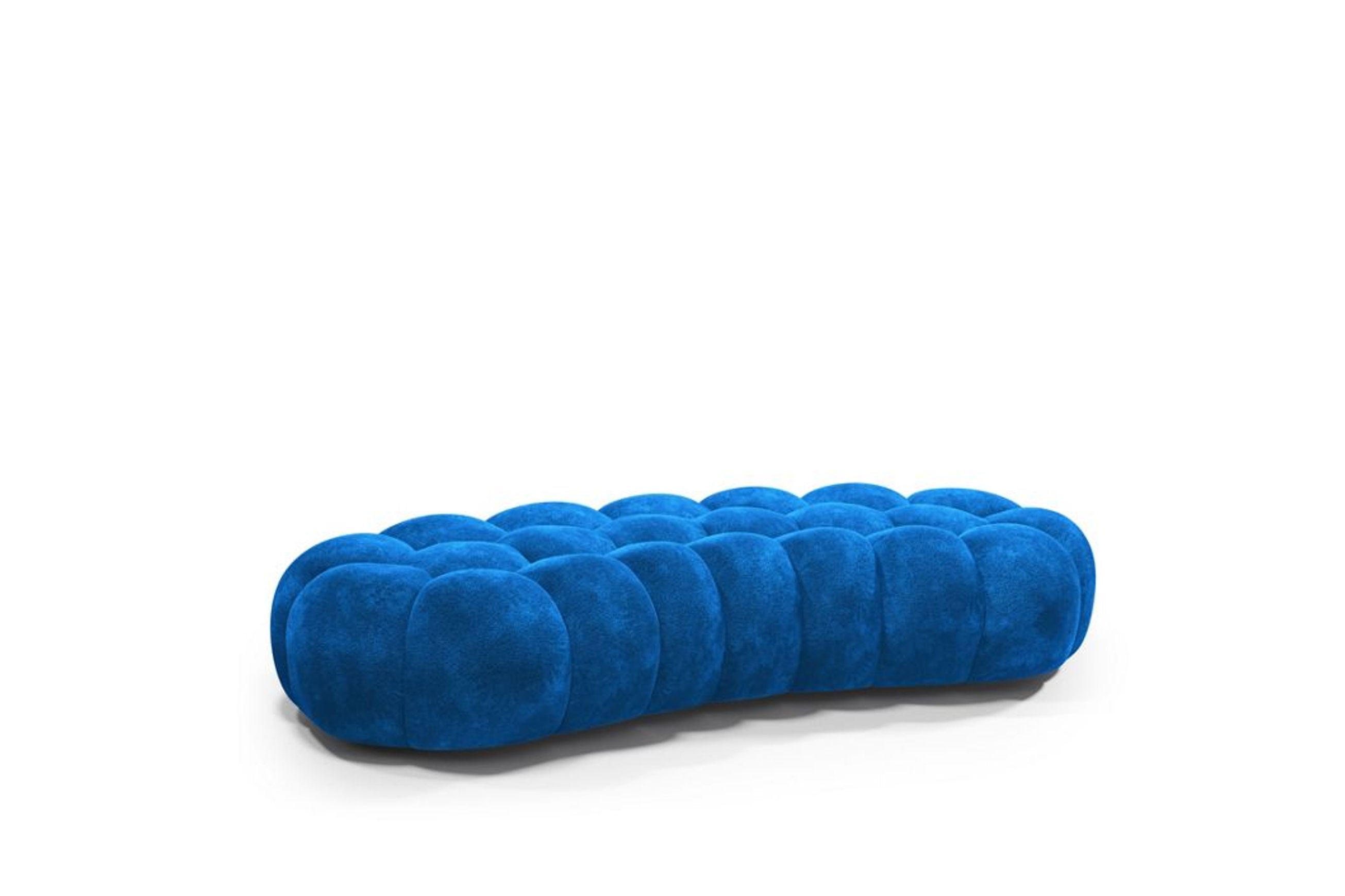 Bubble Curved Large Ottoman