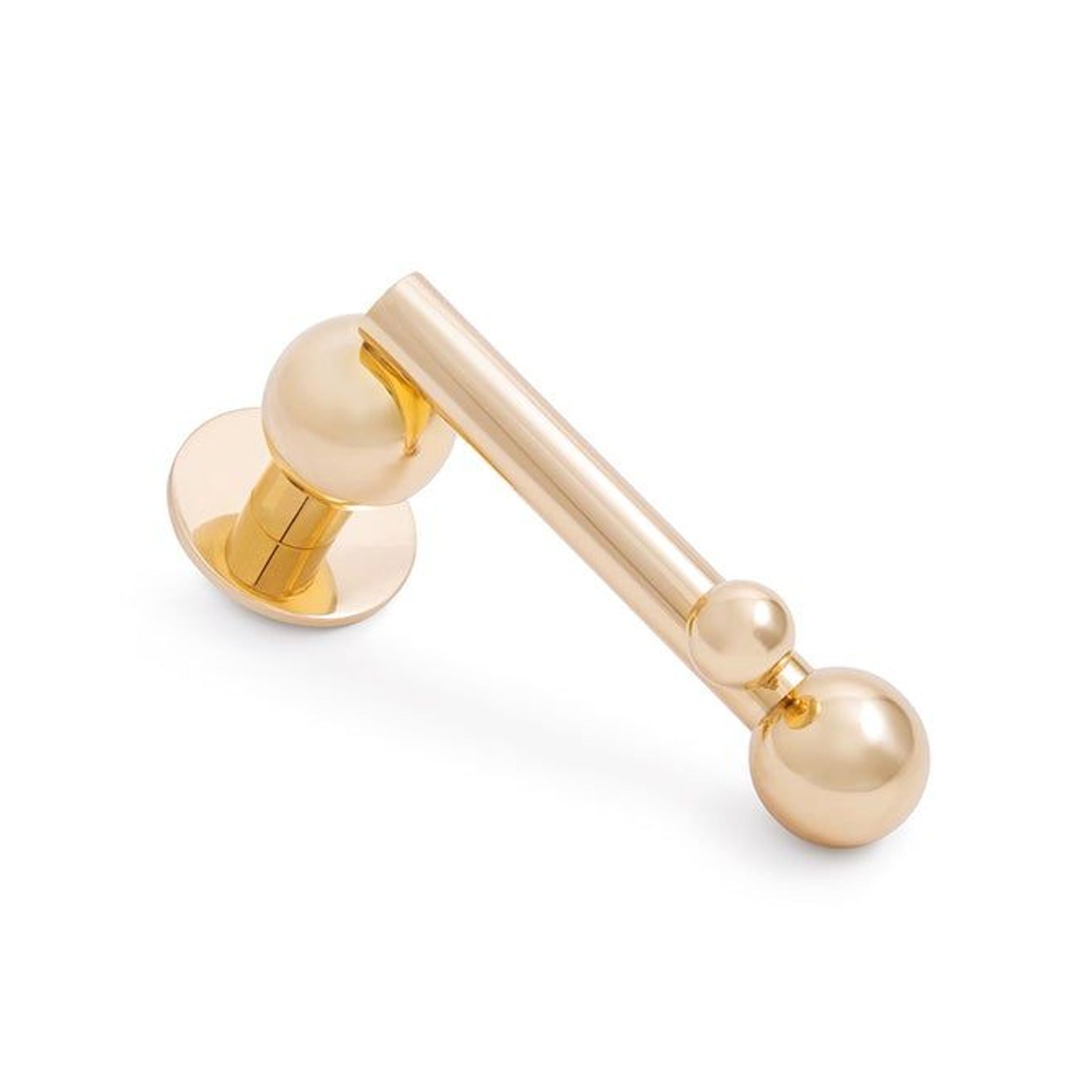 Bubbles Lever Handle on Rose