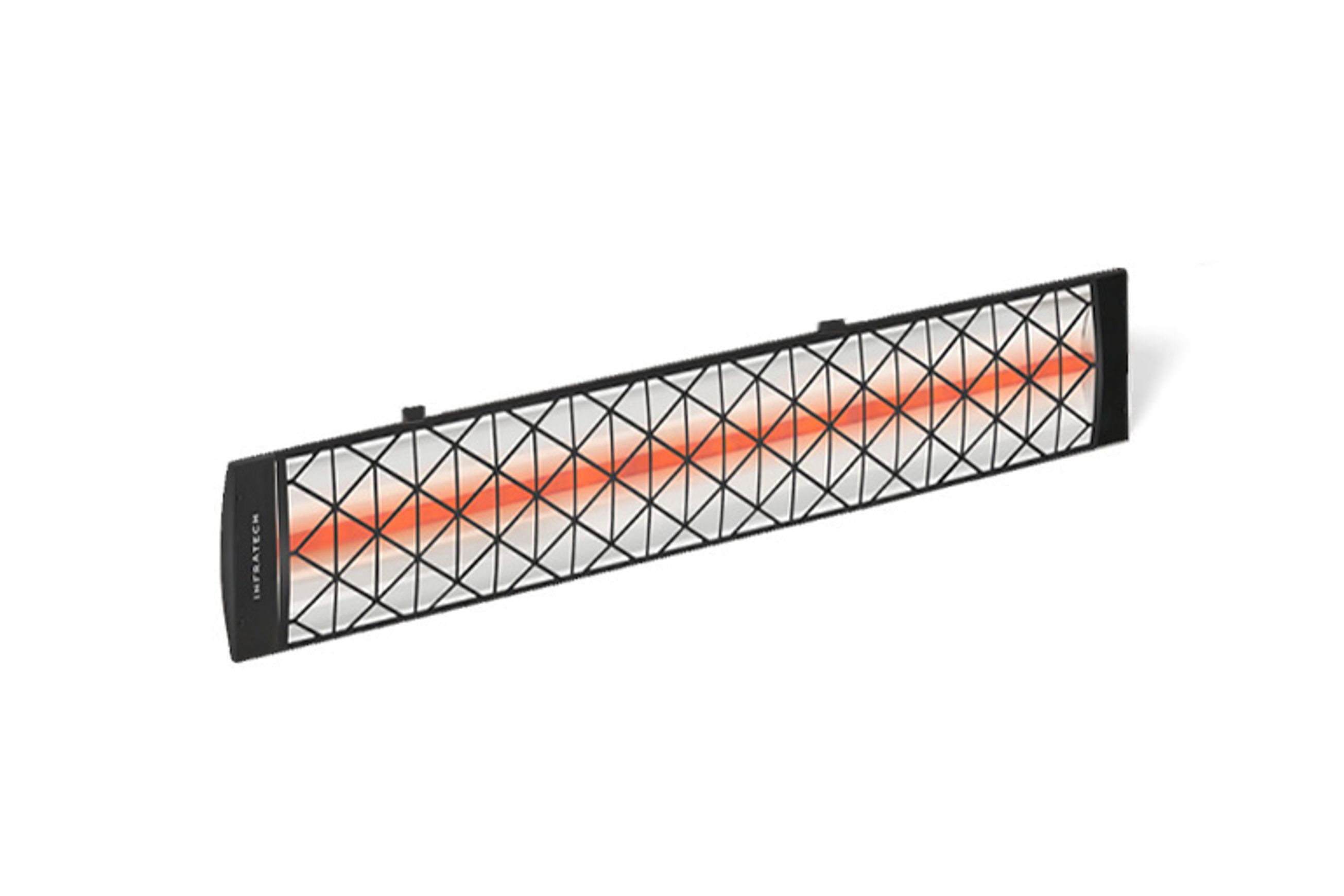 C25 2500W Black/Contemporary Facia Infrared Heater