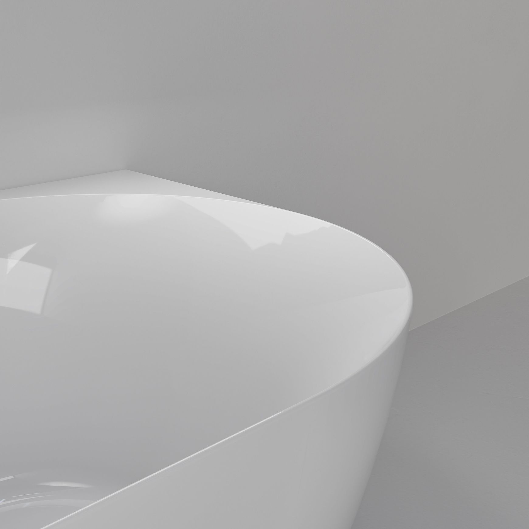 Endura Acrylic Arc 1700 Corner Bath Range