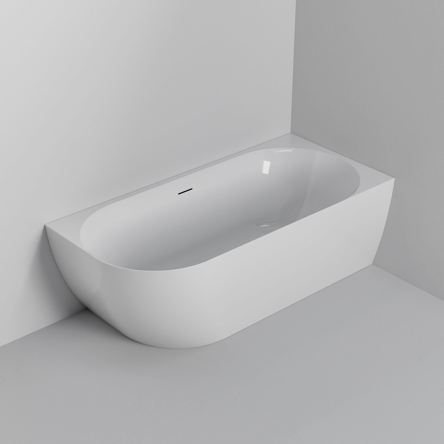 Endura Acrylic Arc 1500 Corner Bath Range