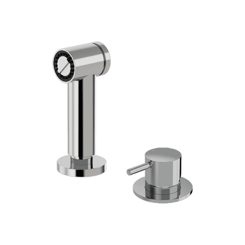 Buddy Kitchen Rinse Spray With Deck Mount Mixer
