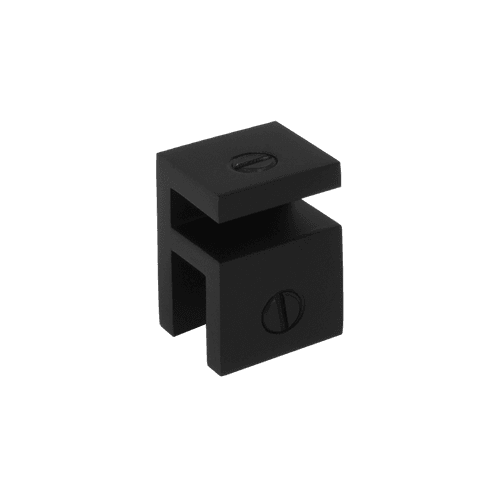 Buddy Shower Glass Bracket Matt Black