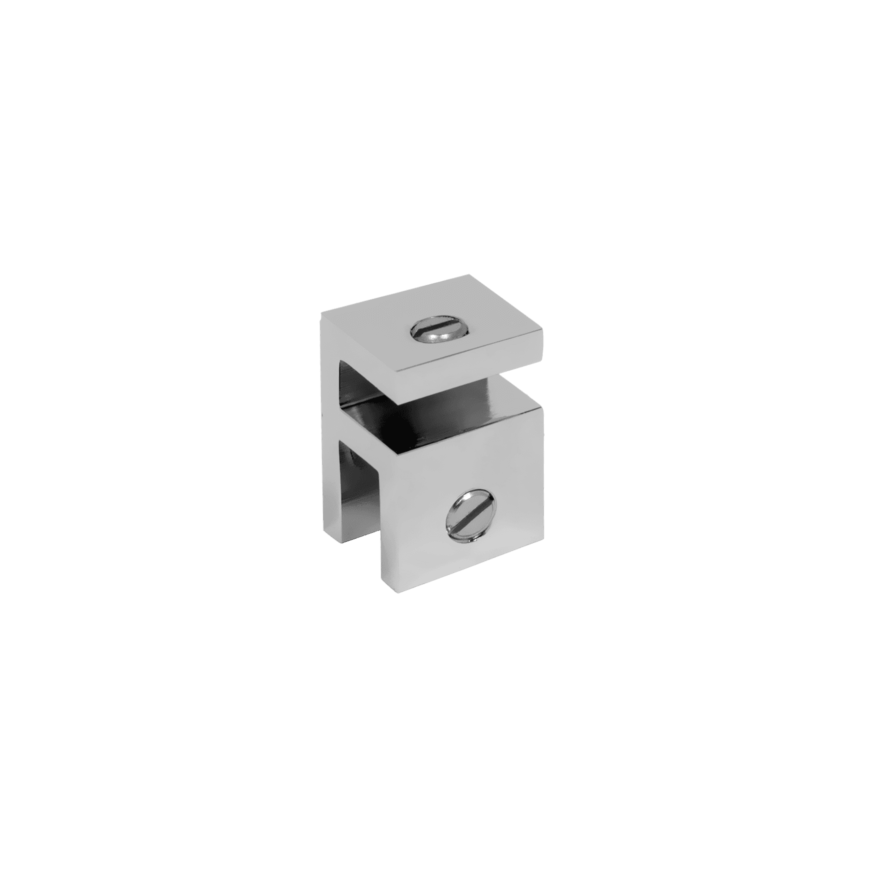Buddy Shower Glass Bracket Chrome