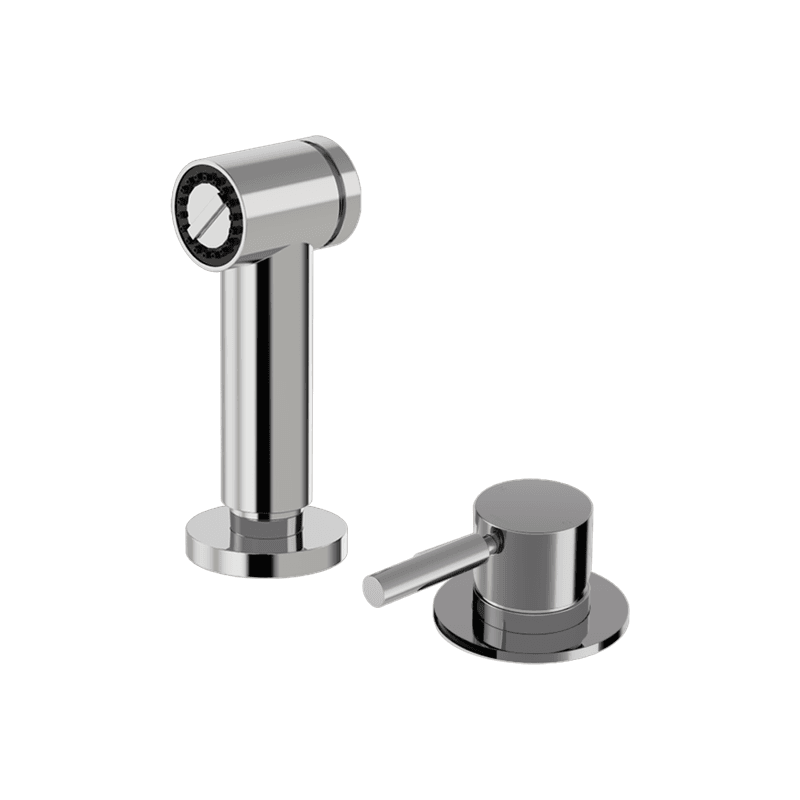 Buddy Pro Kitchen Rinse Spray With Deck Mount Mixer