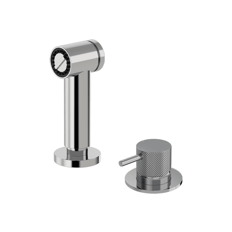 Buddy X Kitchen Rinse Spray With Deck Mount Mixer