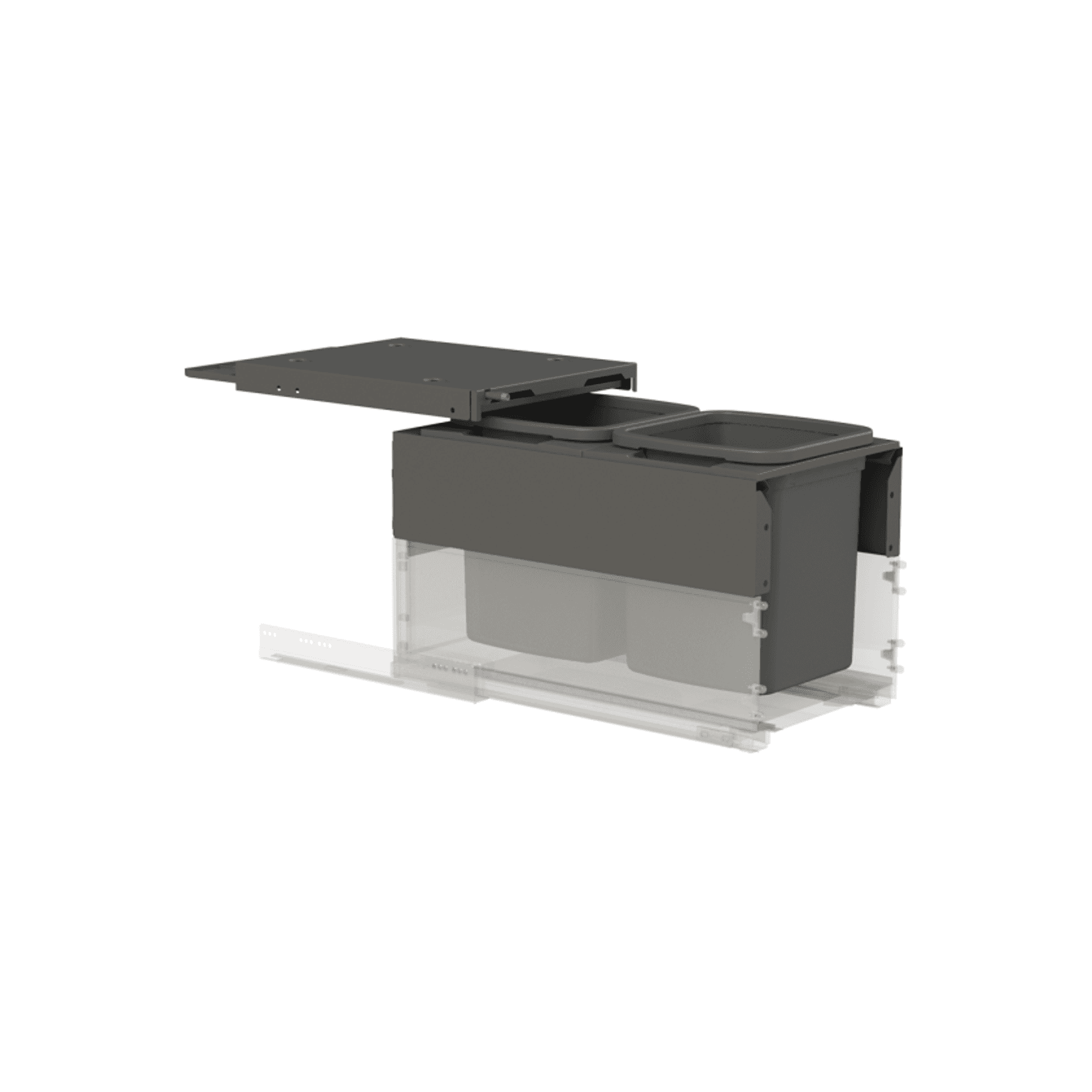 Concelo entro 2x13L for Blum LEGRABOX 350mm Orion Grey