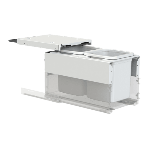 Concelo entro 2x13L for Blum LEGRABOX 350mm Silk White