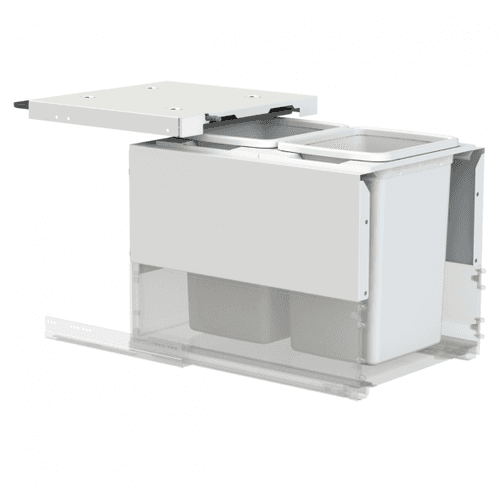 Concelo entro 2x20L for Blum LEGRABOX 450mm Silk White