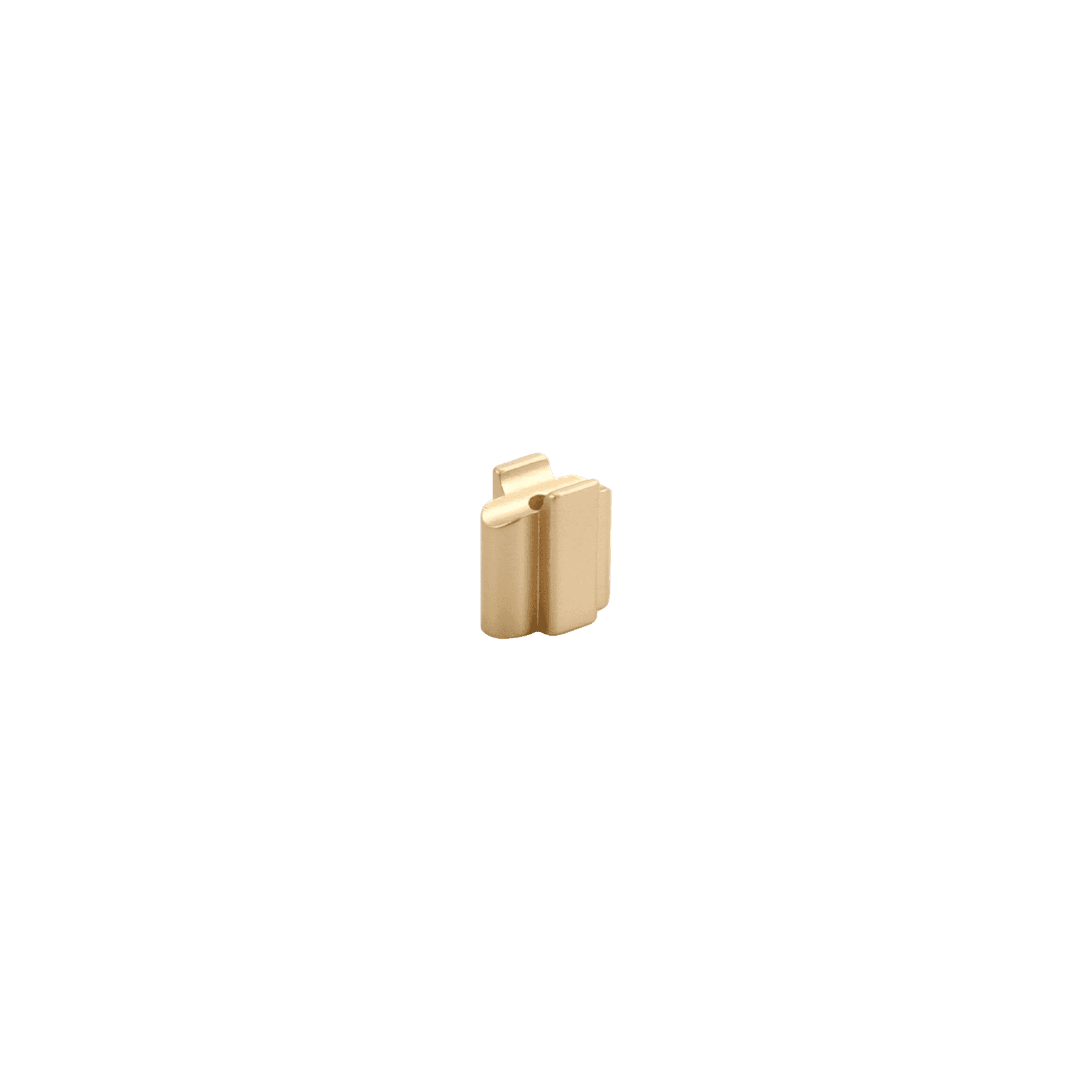 Arezzo Knurled Bar Handle - Double Fixing Post Only