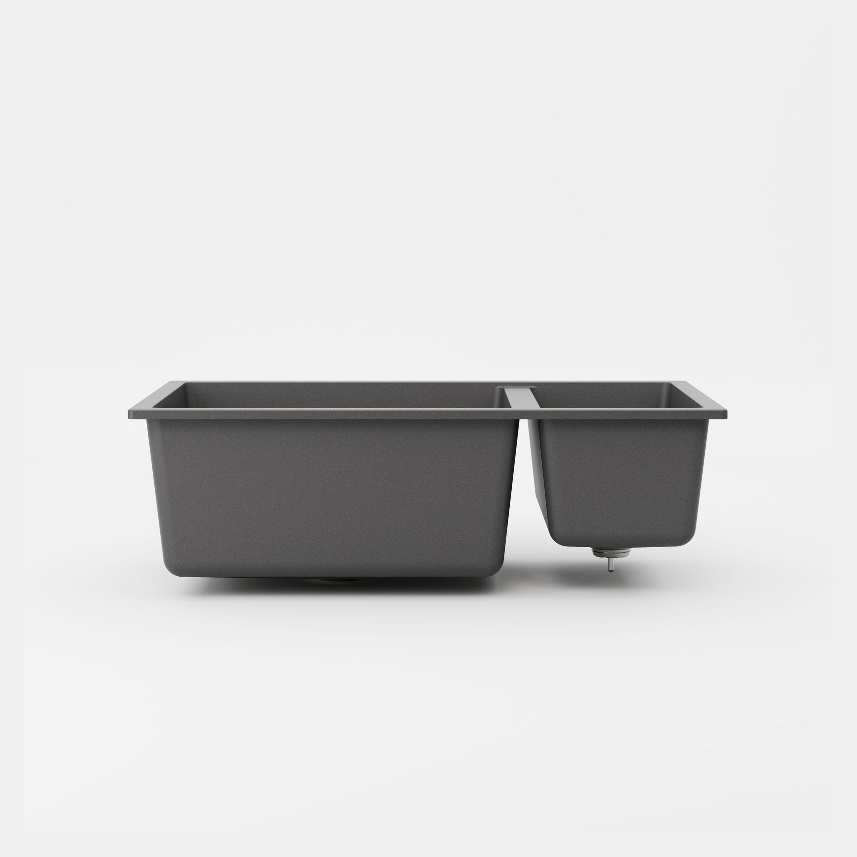 Aura 650 (450+200) Double Bowl Granite Sink
