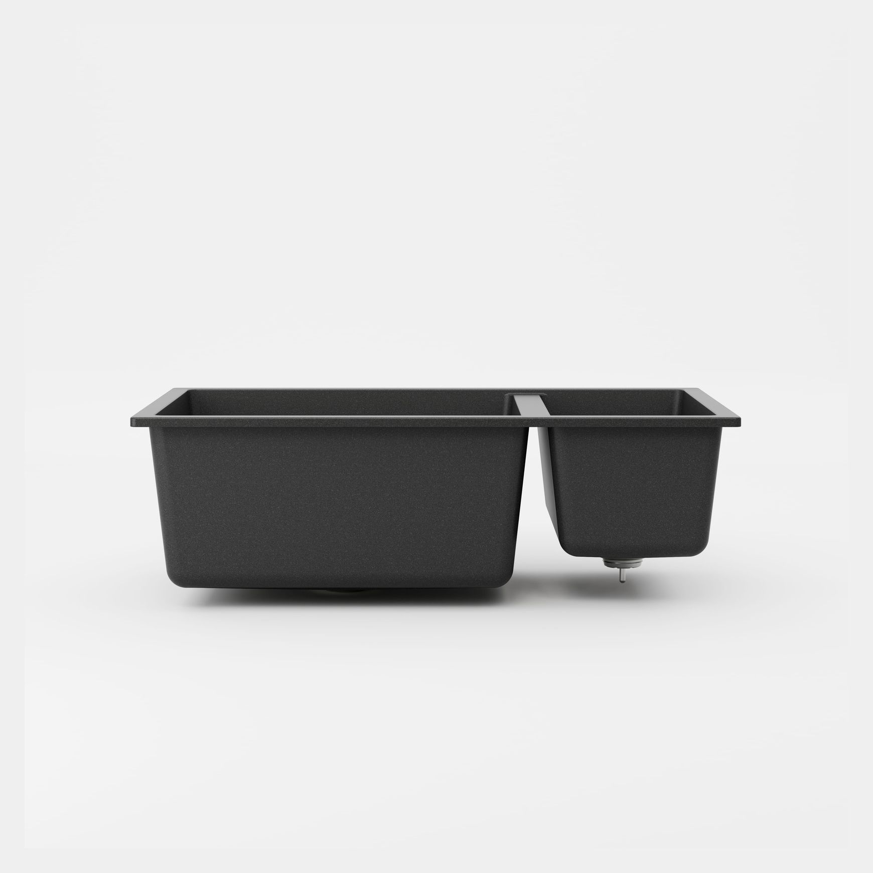Aura 650 (450+200) Double Bowl Granite Sink
