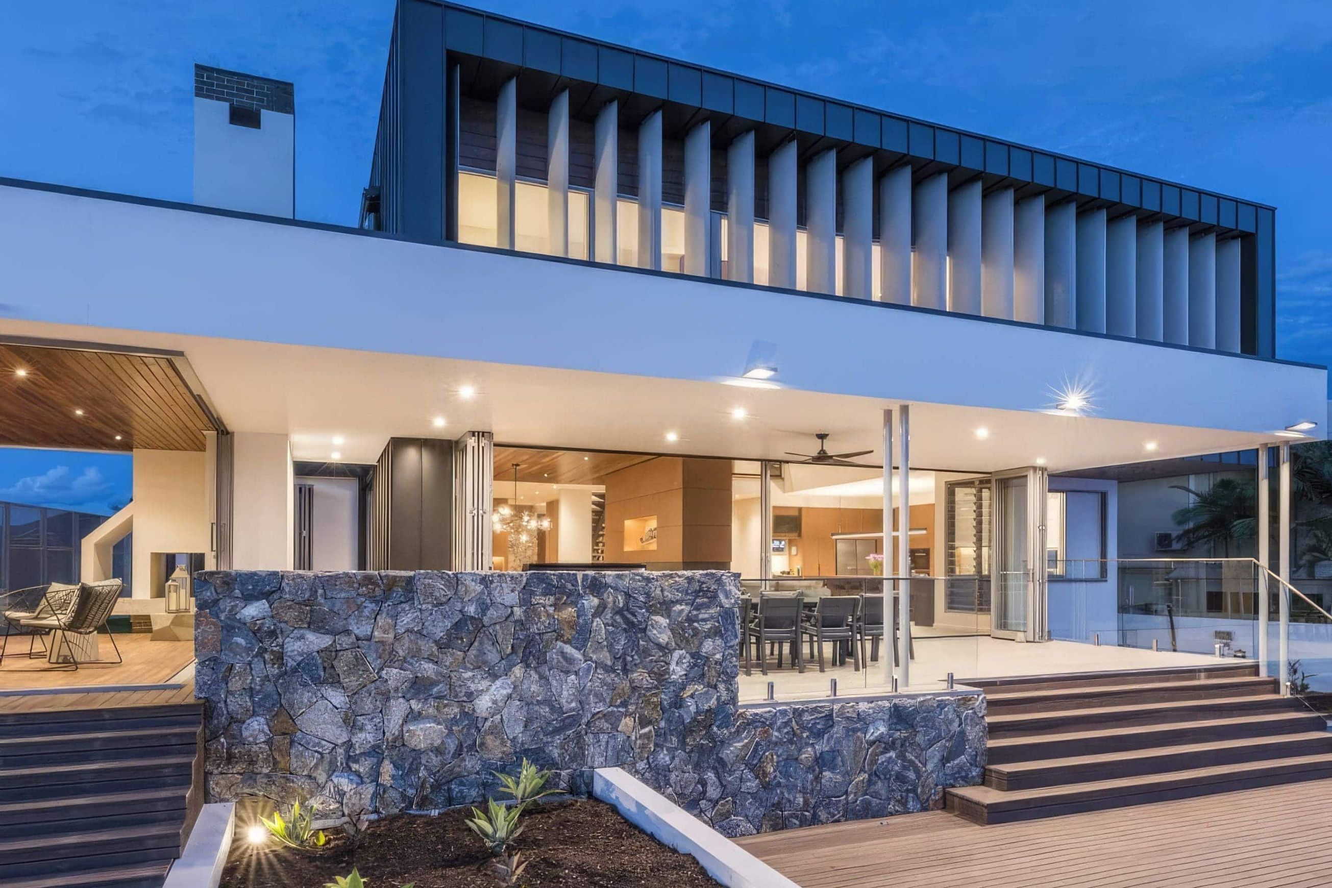Cobalt Grey Stone Wall Cladding