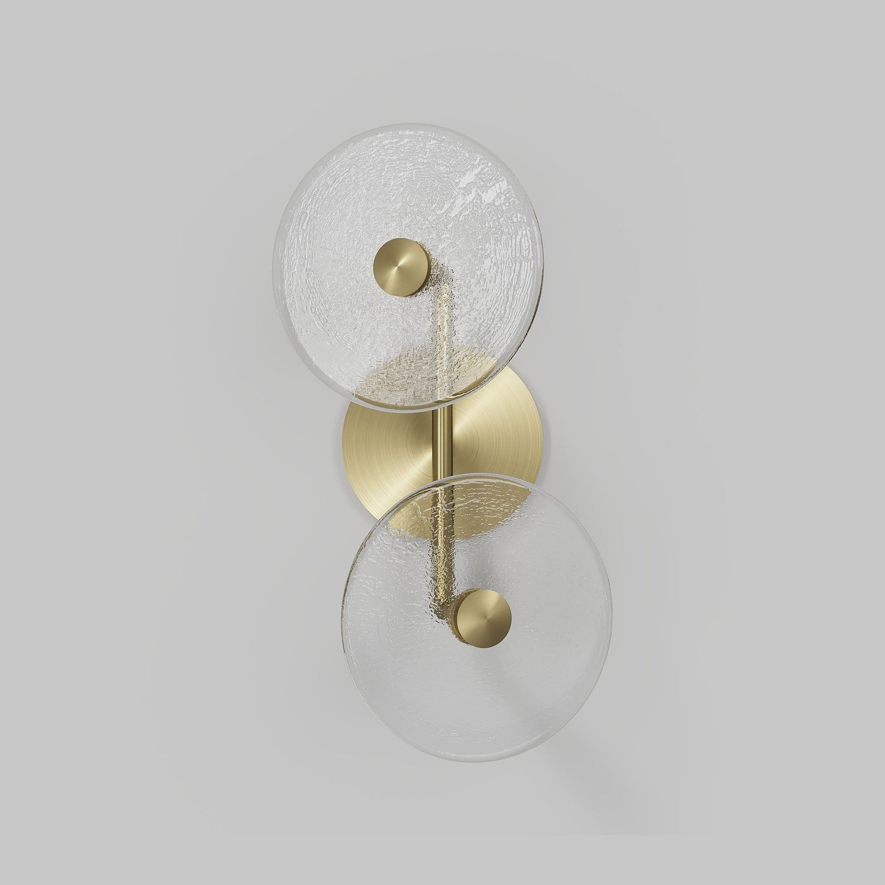 Coral Duo Rod Wall Light - (Off-Centered)