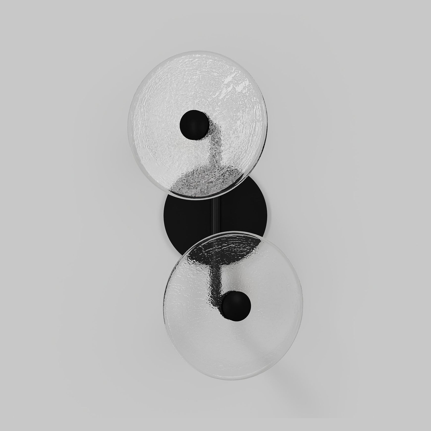 Coral Duo Rod Wall Light - (Off-Centered)