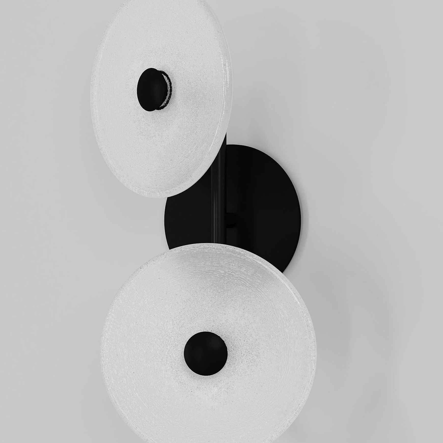 Coral Duo Rod Wall Light - (Off-Centered)