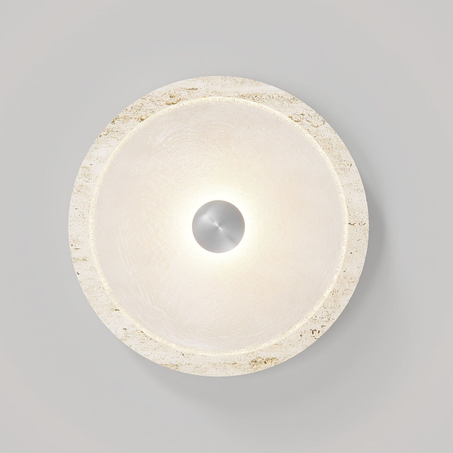 Coral Travertine Wall Light