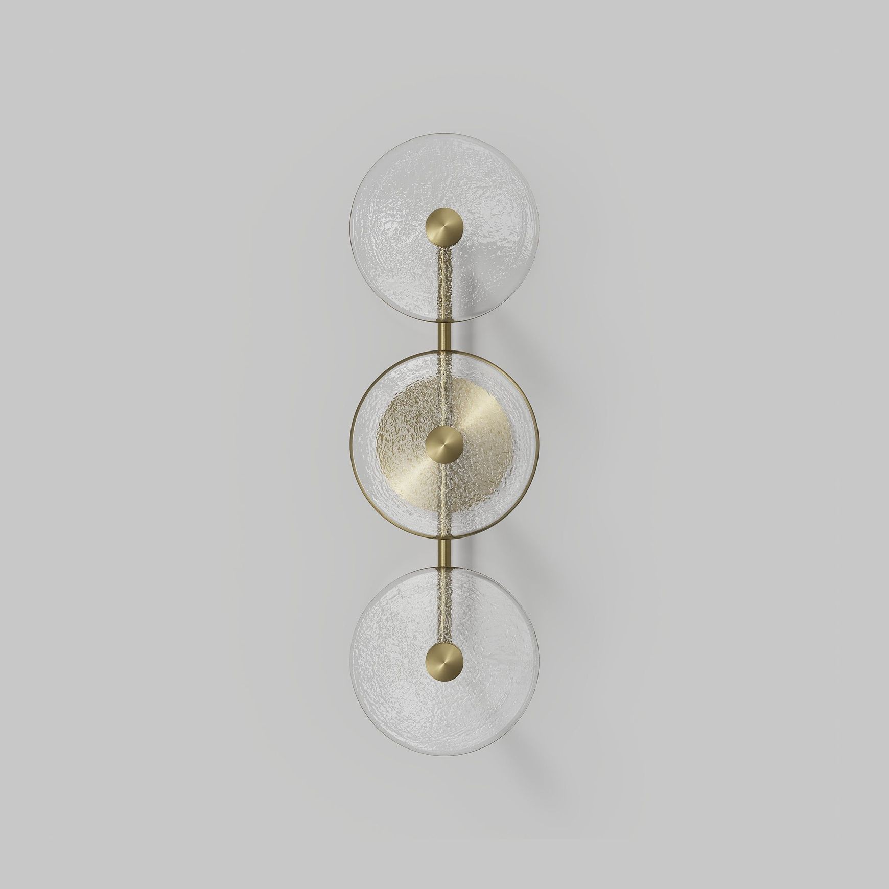 Coral Trio Rod Wall Light - (Centered)