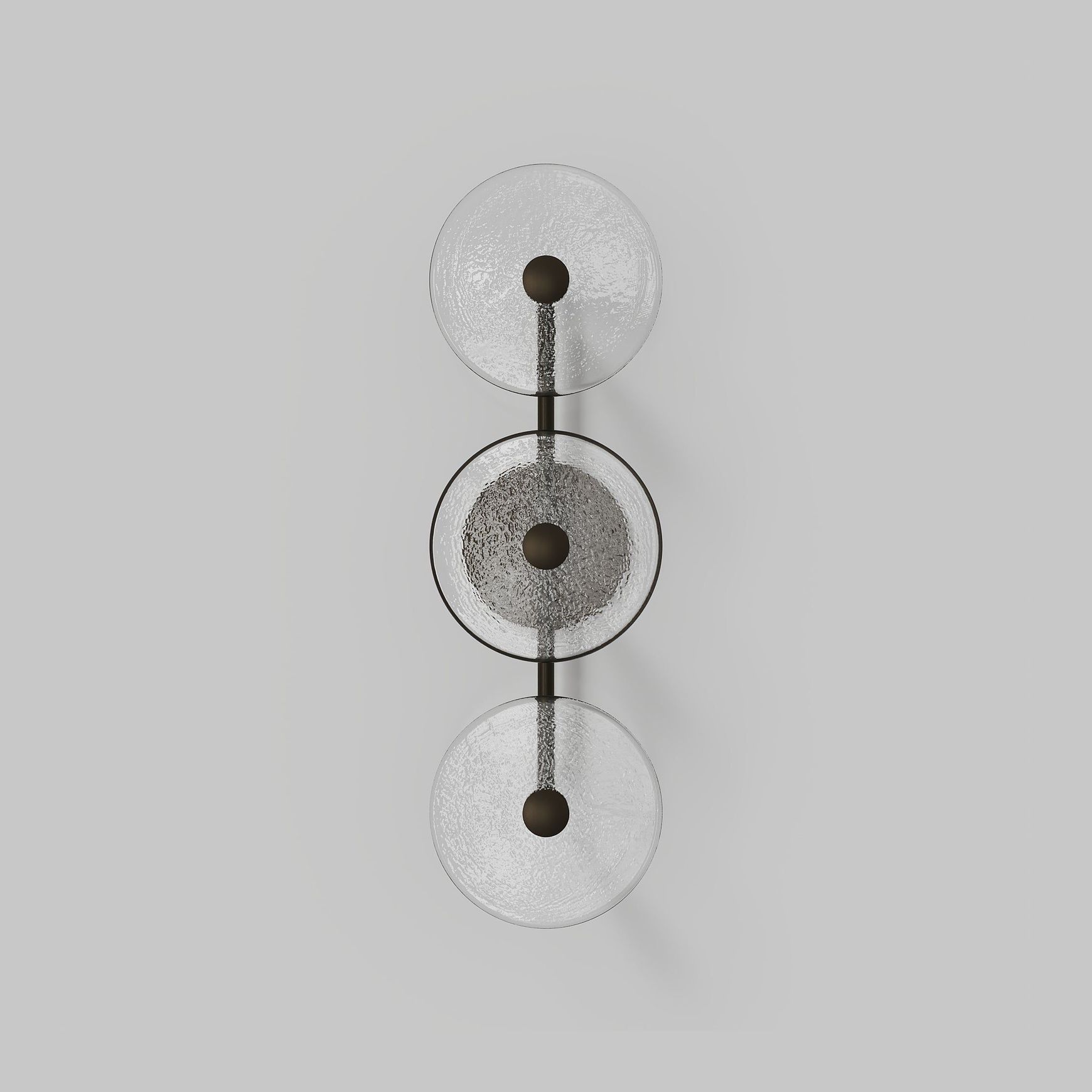 Coral Trio Rod Wall Light - (Centered)