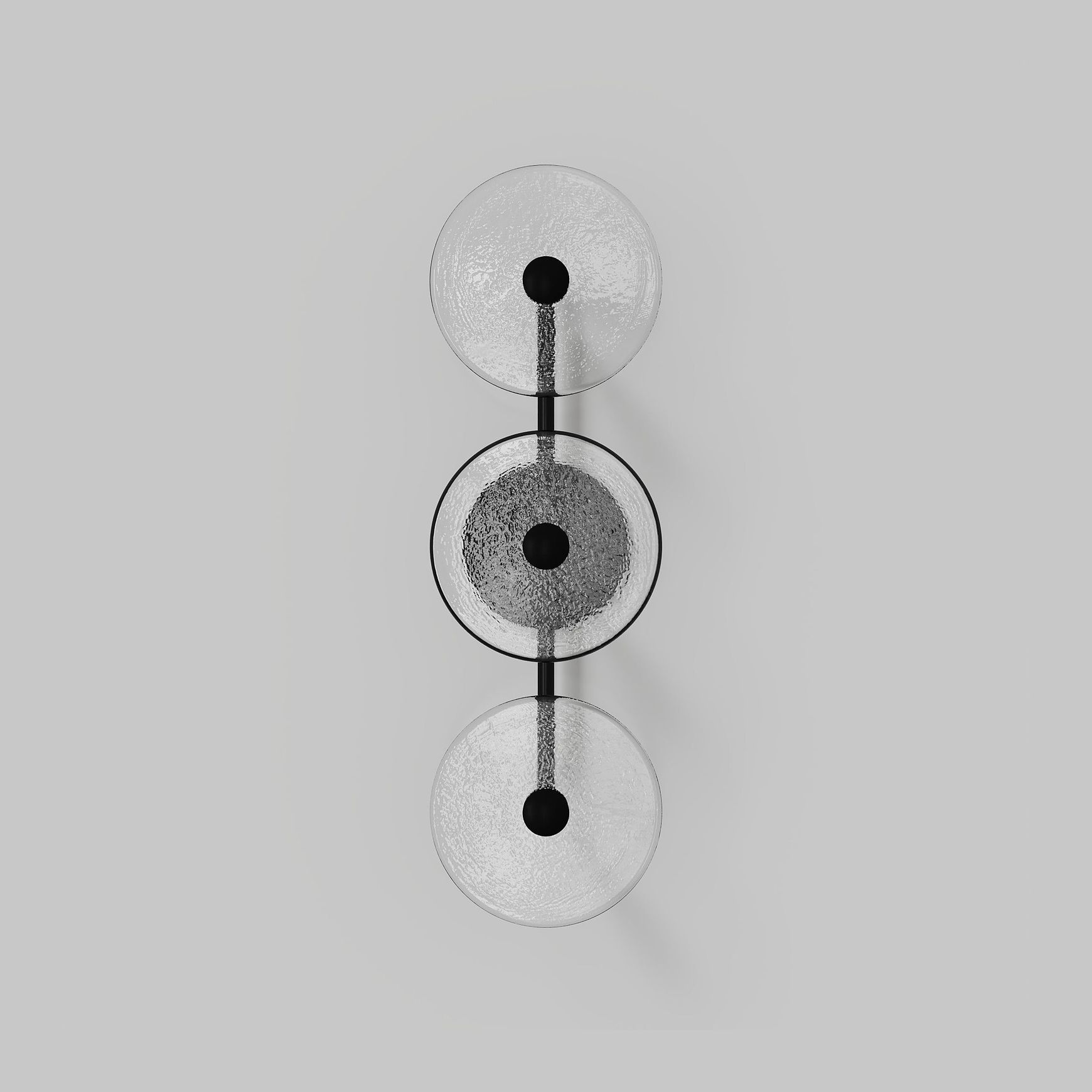 Coral Trio Rod Wall Light - (Centered)