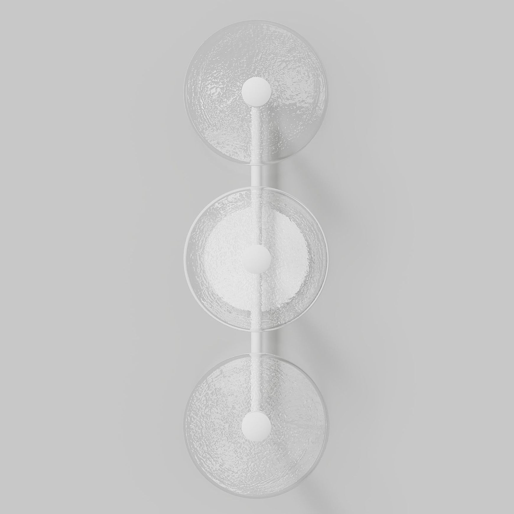 Coral Trio Rod Wall Light - (Centered)
