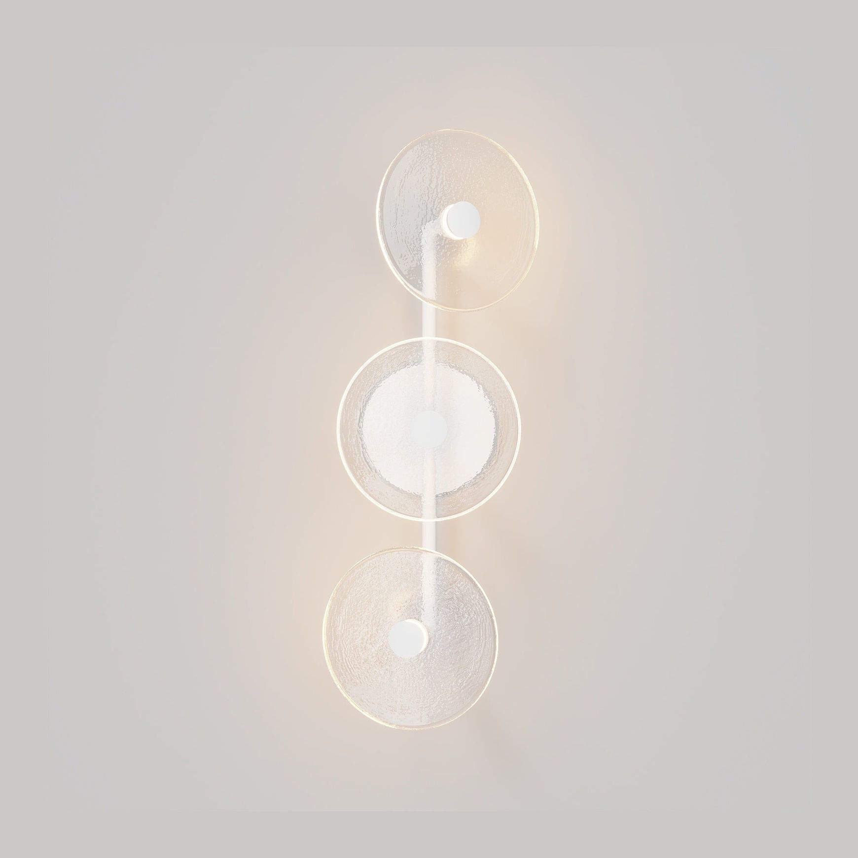 Coral Trio Rod Wall Light - (Off-Centered)