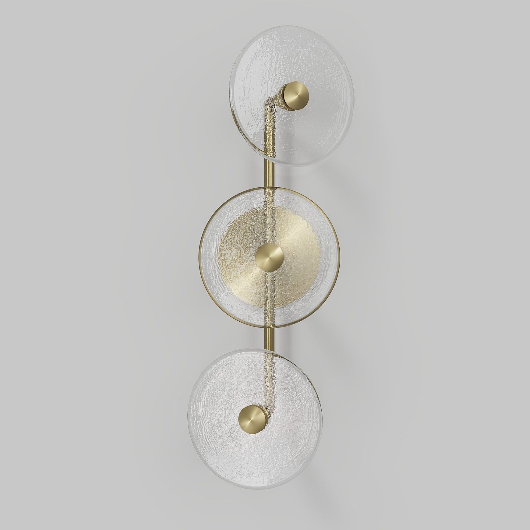 Coral Trio Rod Wall Light - (Off-Centered)