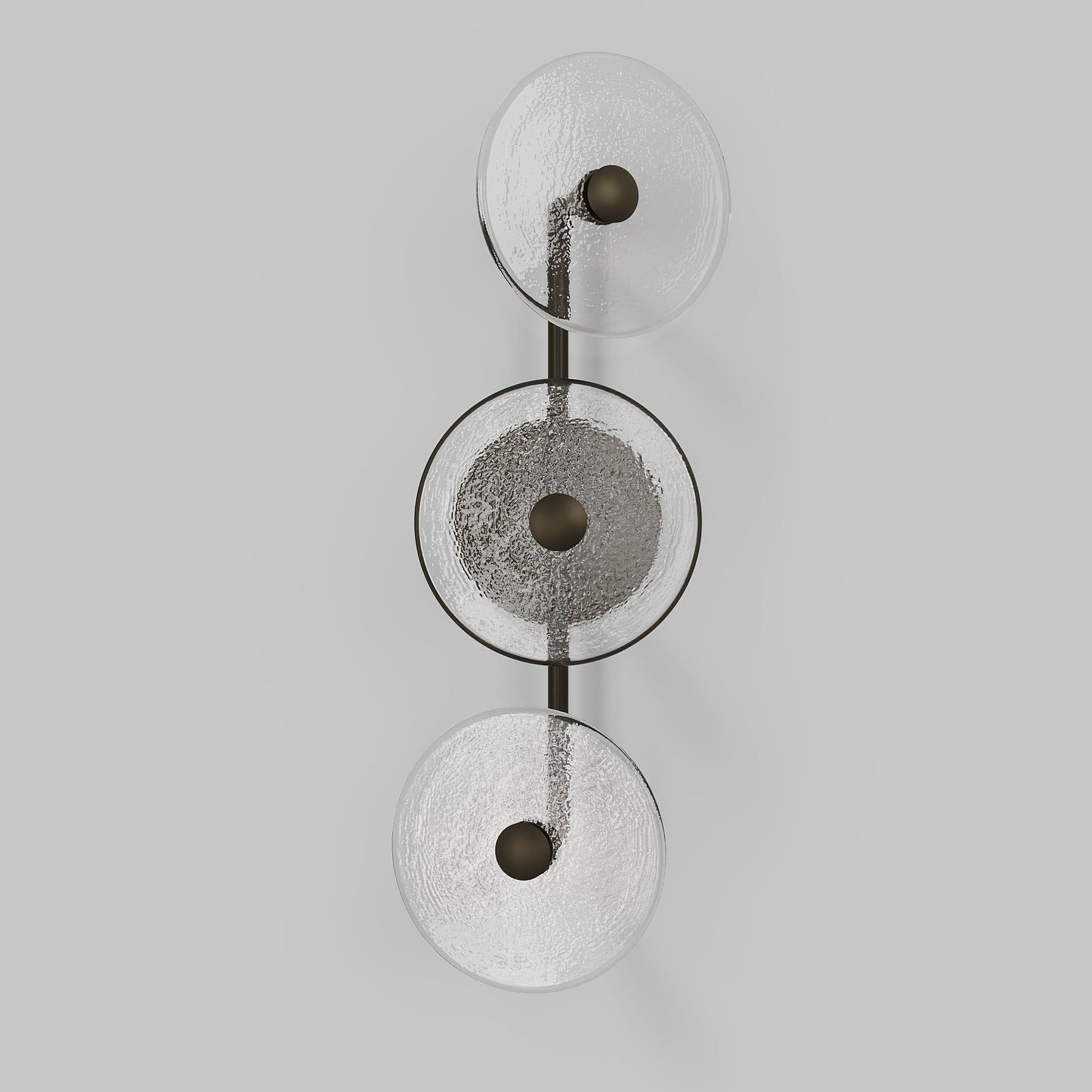 Coral Trio Rod Wall Light - (Off-Centered)
