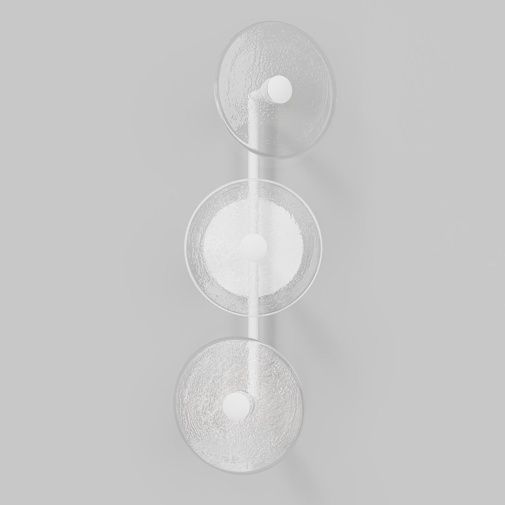 Coral Trio Rod Wall Light - (Off-Centered)