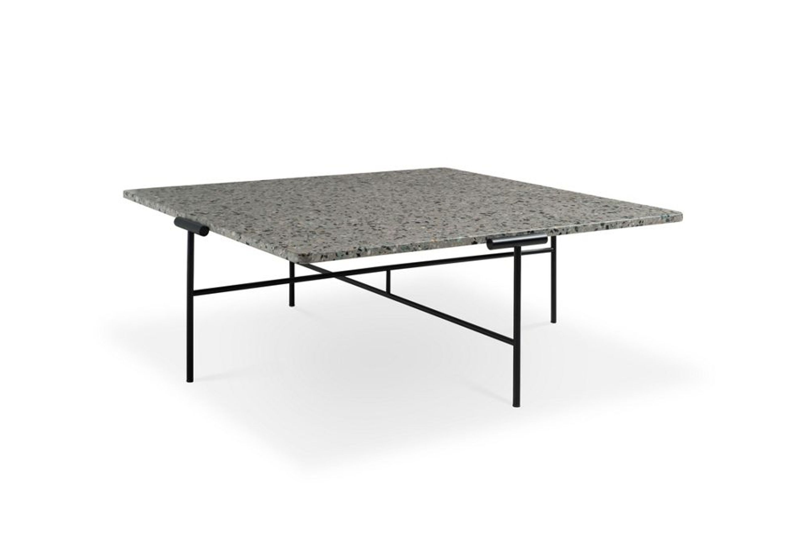 Croquet Cocktail Table - top in terrazzo marble