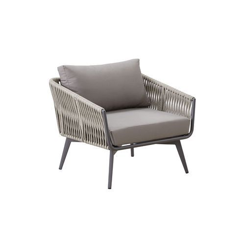 Kereru Aluminium and Rope Outdoor Armchair