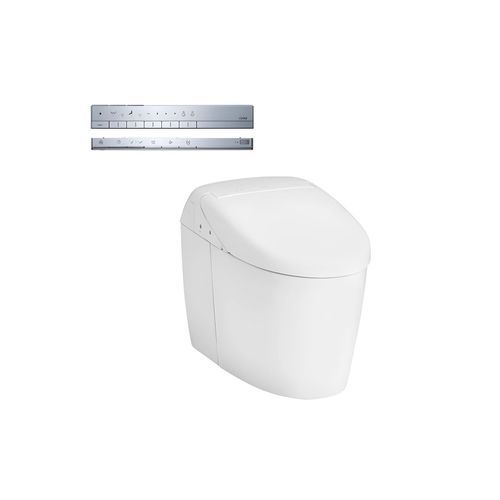 Toto Neorest Rh Integrated Toilet And Washlet W/ Remote Control Package Elongated Gloss White