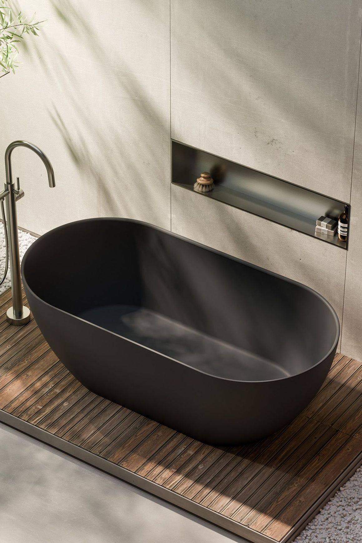 Villastone Halo 1600 Freestanding Bath