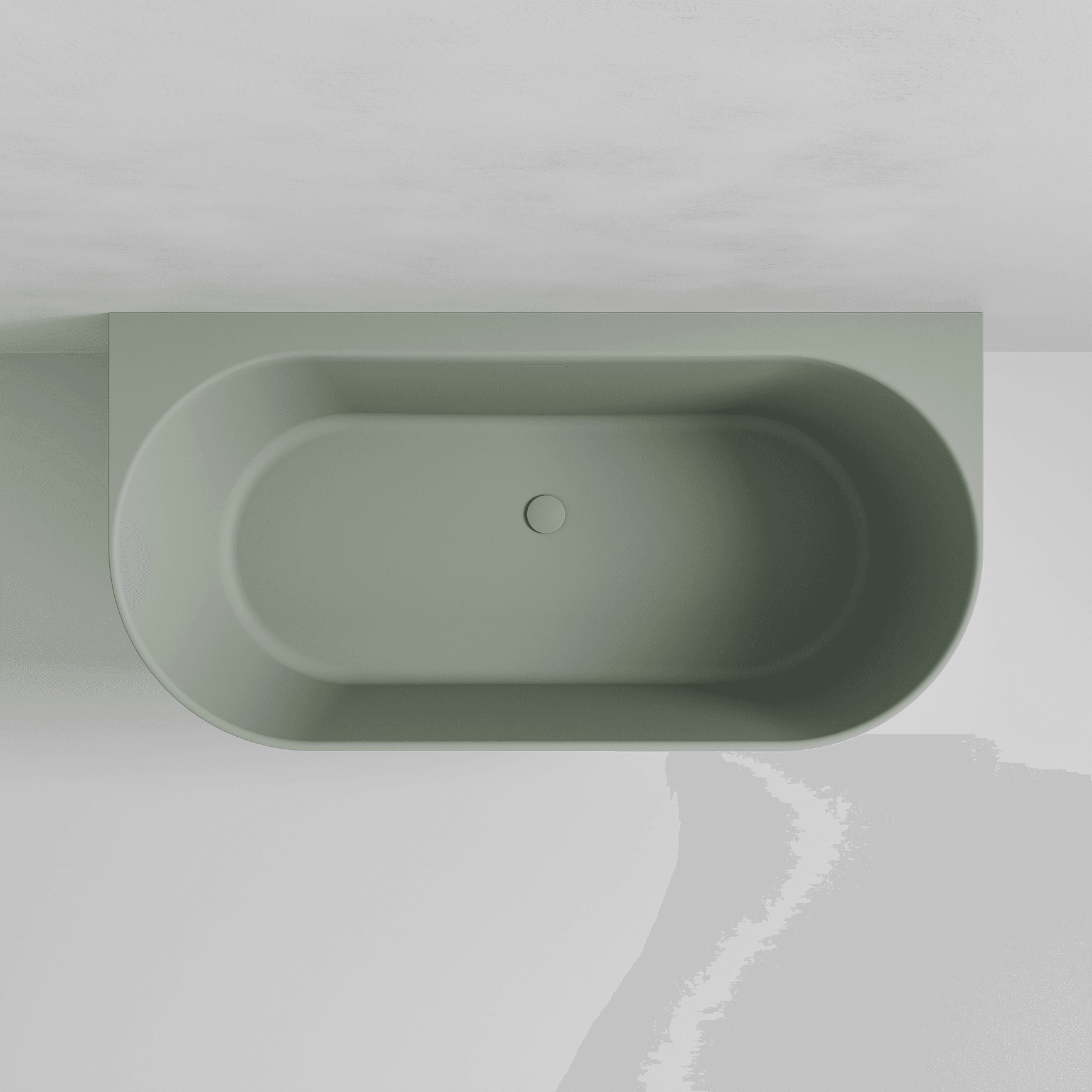 Villastone Lineare 1600 Back to Wall Bath