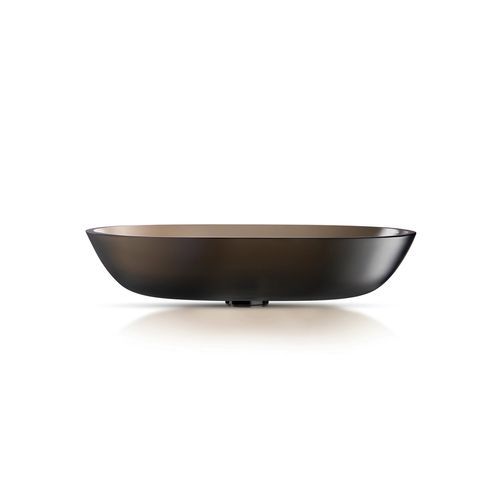 Cortina 570 Oval Vessel Basin Bronzo Satin