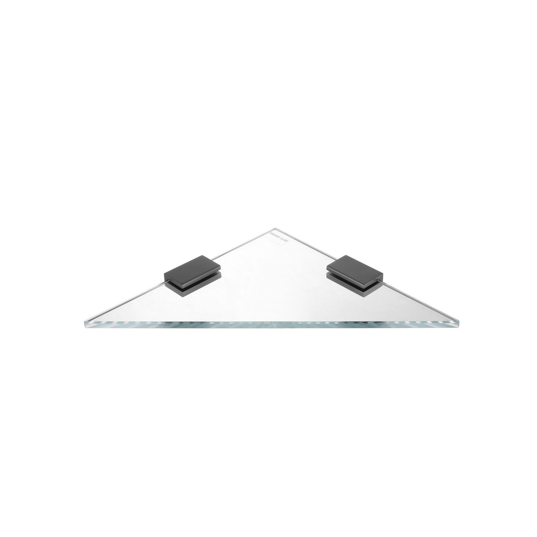 Versa Glass Triangle Shelf 250mm