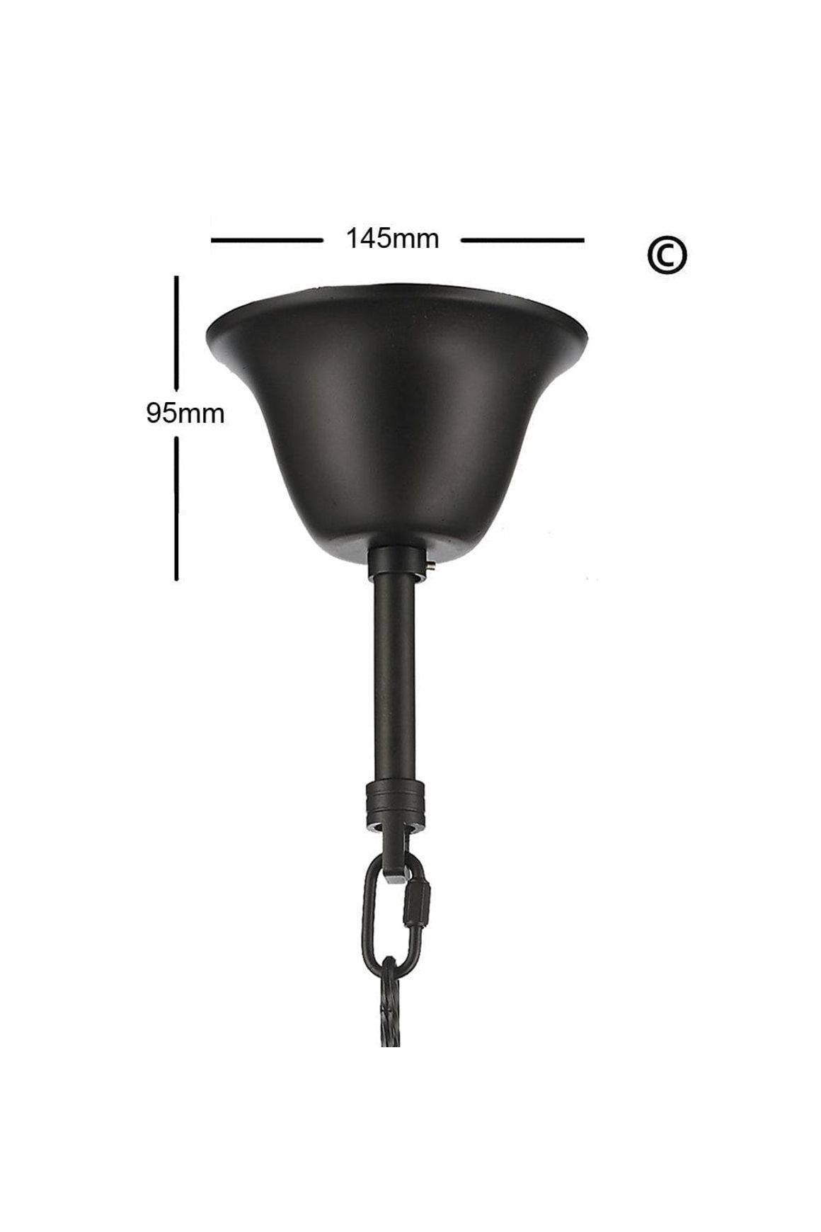 ARIA - Hampton 18 Arm Chandelier - Dark Bronze