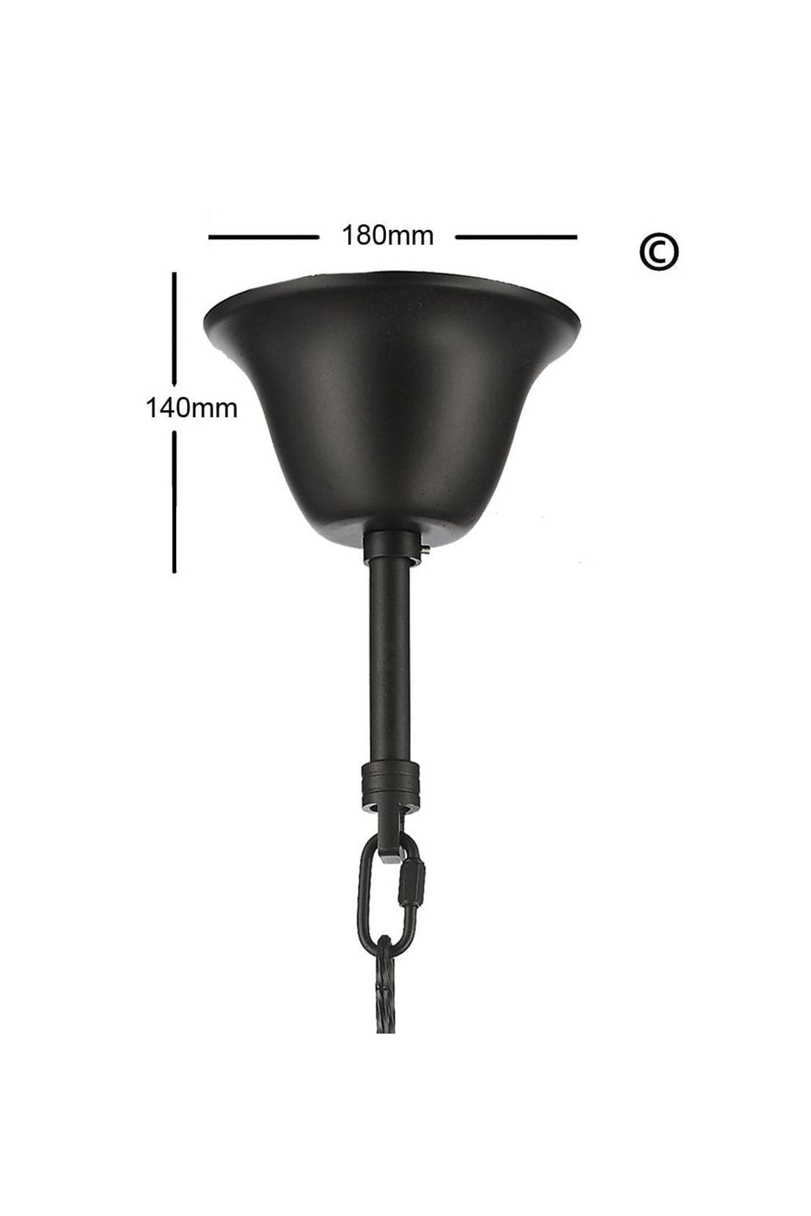 ARIA - Hampton 24 Arm Chandelier - Dark Bronze