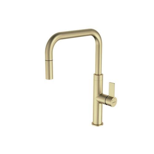 Caroma Urbane II Pull Out Sink Mixer - Brushed Brass